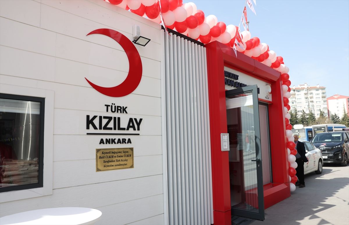 Batıkent’te Kızılay’a Yeni Kan Bağış Merkezi Açıldı