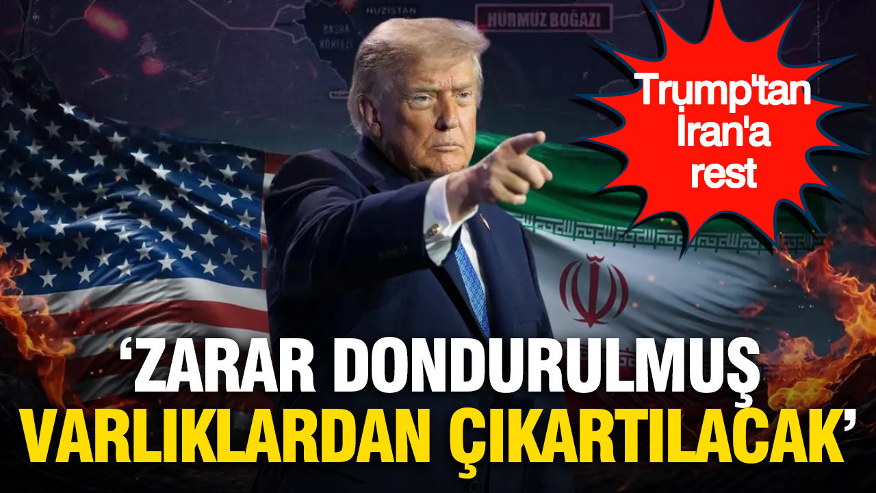 Trumptan irana yeni rest gemilere verilen zarar dondurulmus varliklardan karsilanacak wgliLjeY